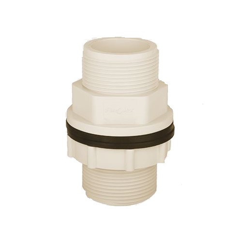 Ashirvad Aqualife UPVC Tank Nipple (With One Side Pipe Fitment) 1-1/4  Inch, 2233622